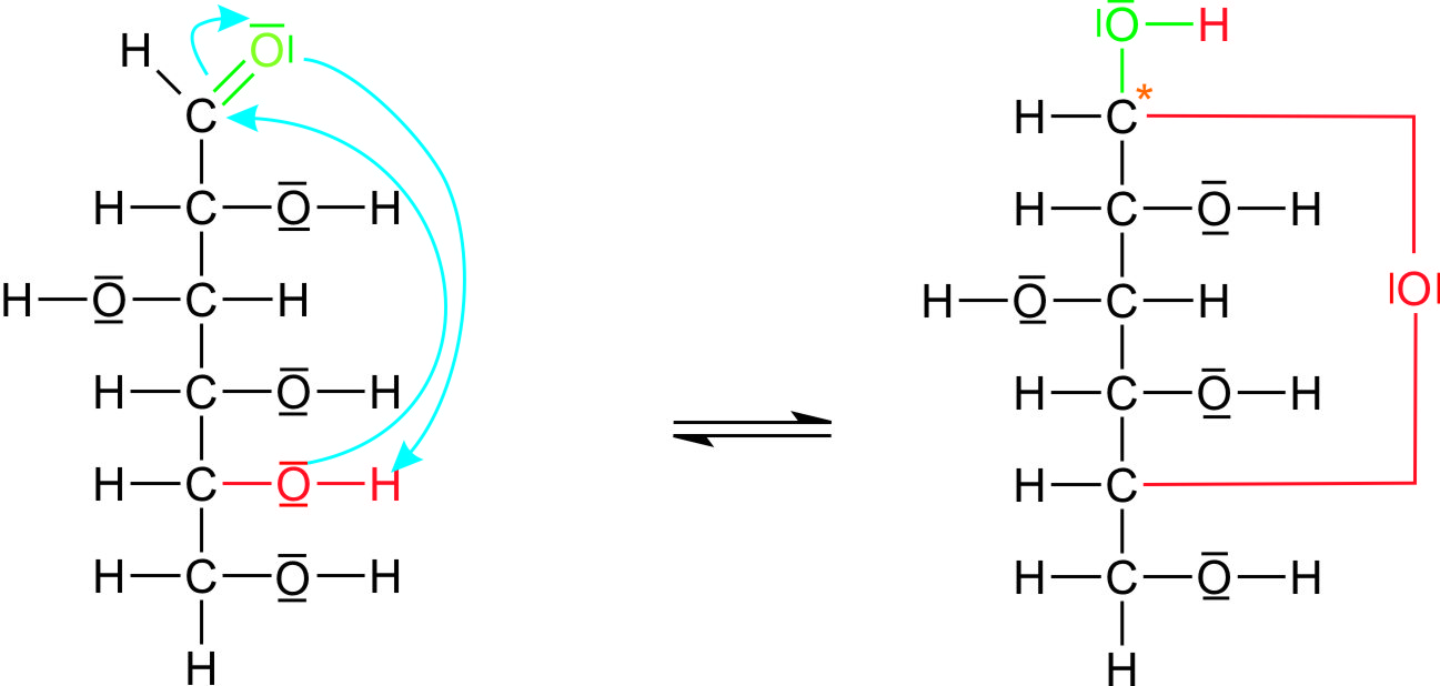 nucleophiler Angriff bei der Ringbildung